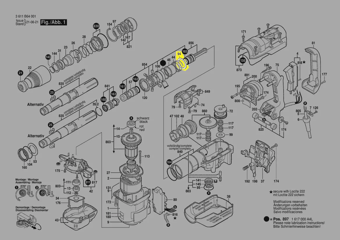 Rondelle amorçage réf. 1 610 102 056 Bosch